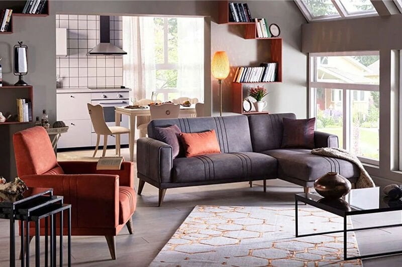 Küçük Evlere Nefes Aldıran Köşe Takımları