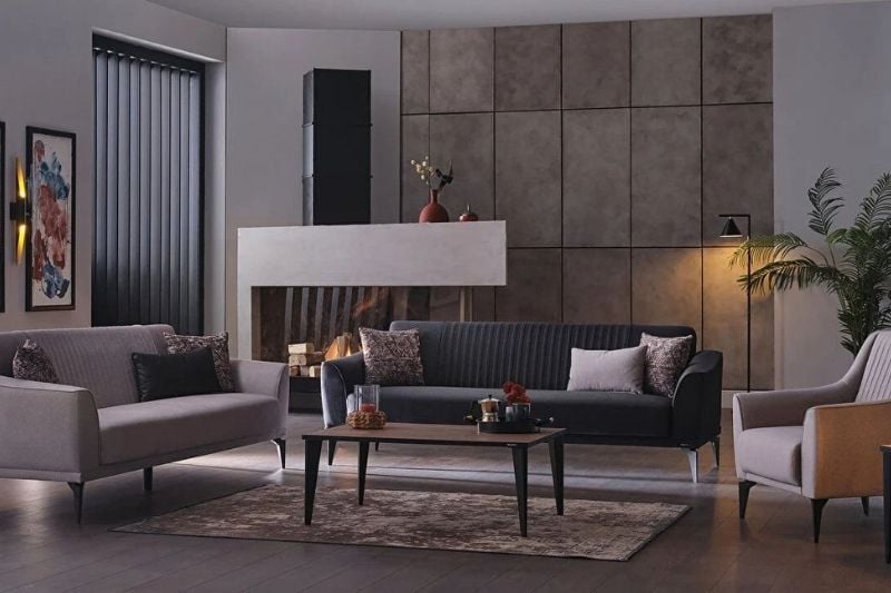 Midjourney ile Tasarlanan 5 Farklı Oturma Odası