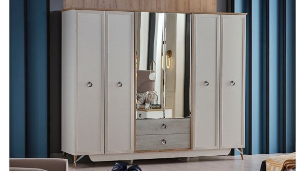 Valencia 6 Kapaklı Gardırop