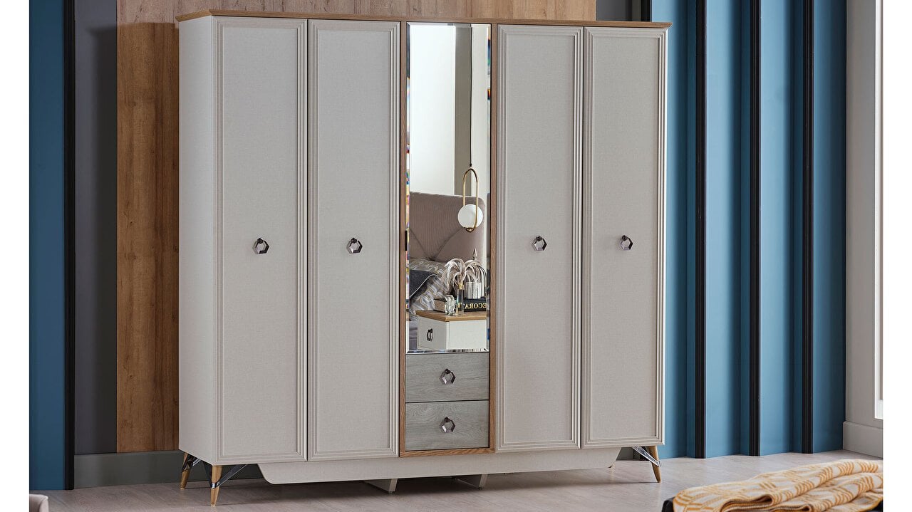 Valencia 5 Kapaklı Gardırop