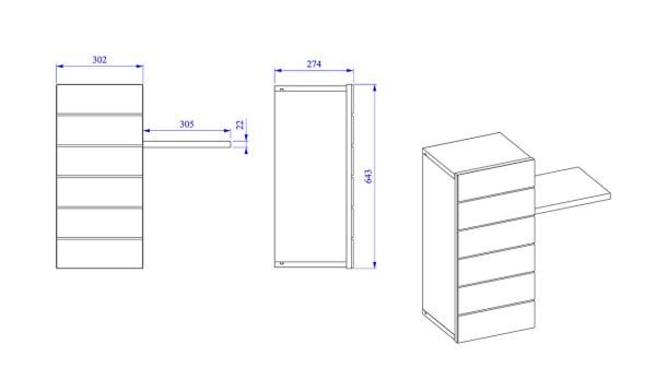 Mavenna Plazma Dolap Ünite
