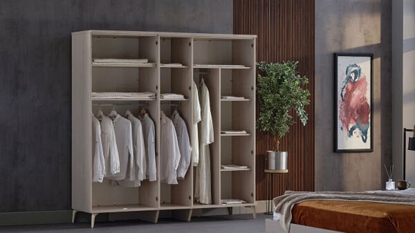 Palermo 5 Kapaklı Gardırop