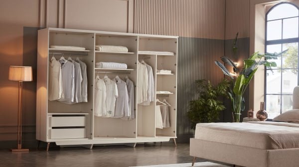 Napoli 6 Kapaklı Gardırop