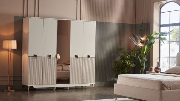 Napoli 5 Kapaklı Gardırop