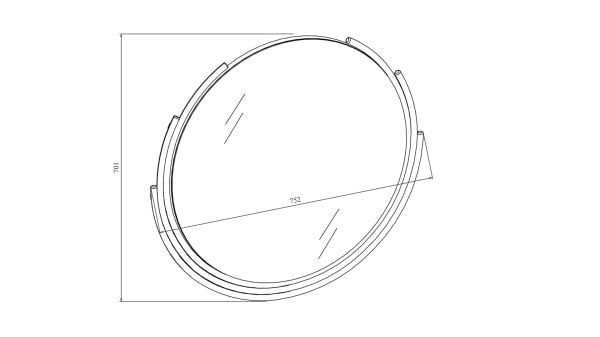 Gravita Makyaj Aynası Makyaj Aynası