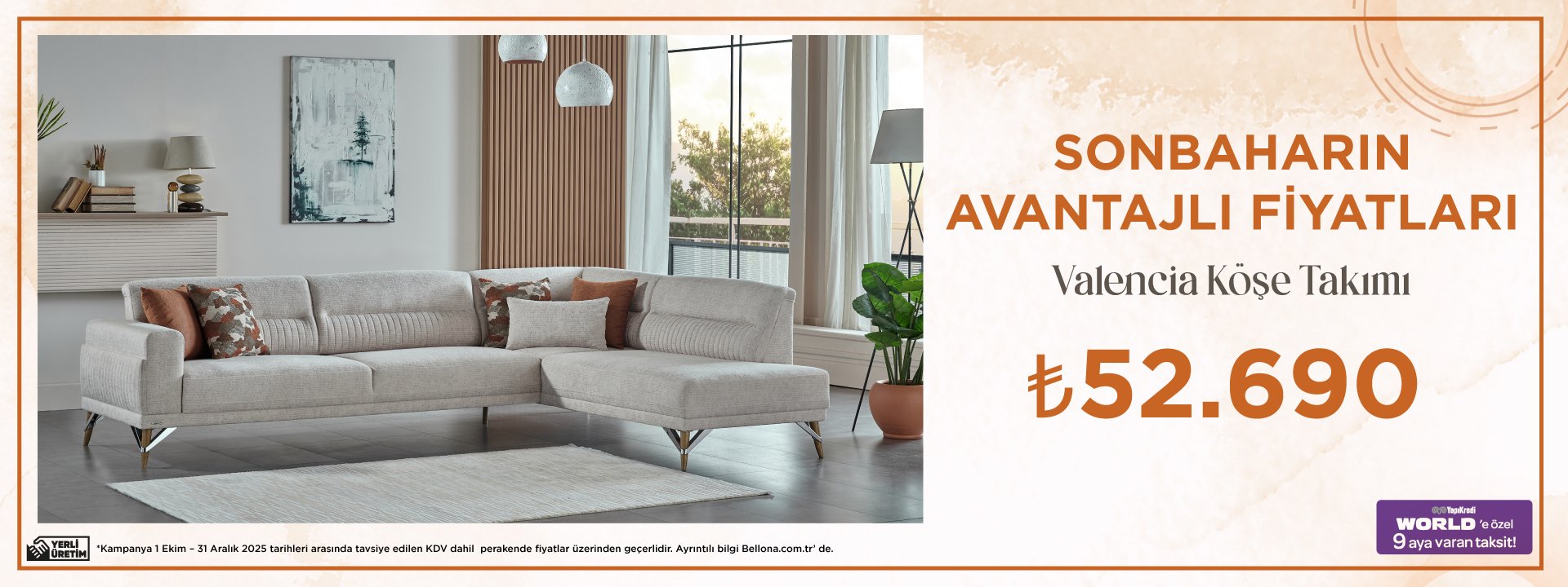 Sonbaharın Avantajlı Fiyatları-Valencia