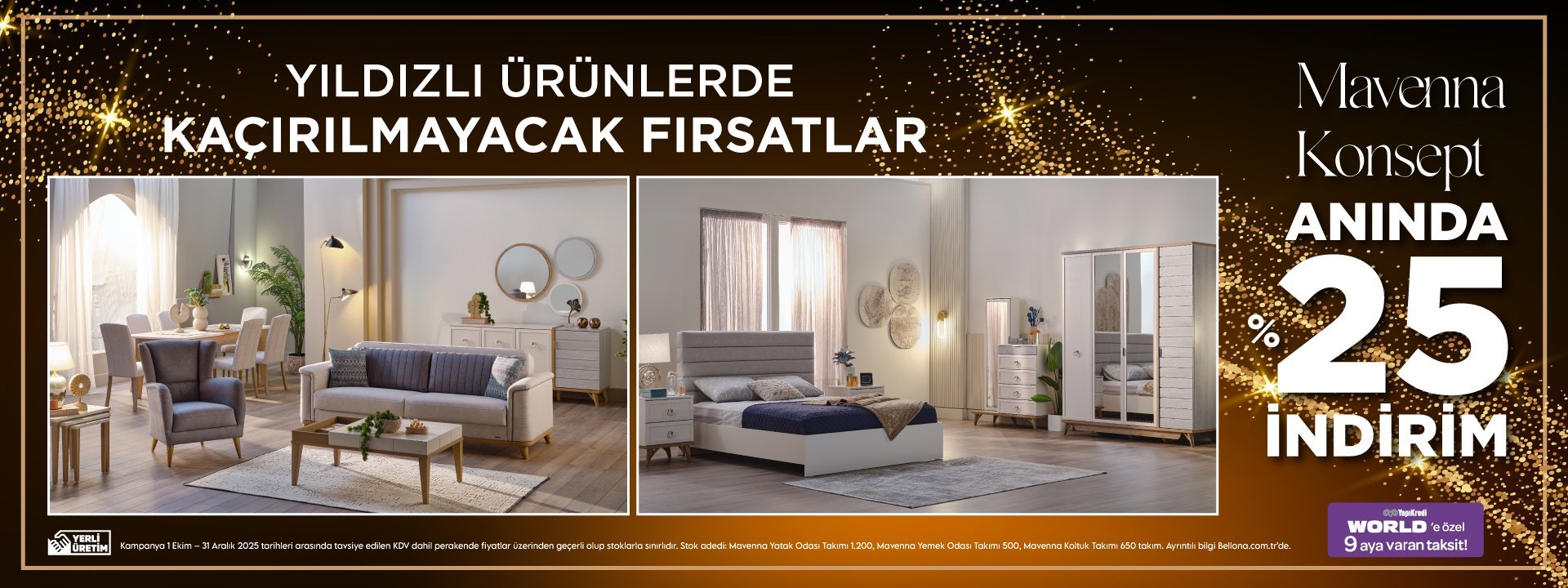 YILDIZLI ÜRÜNLER%25 MAVENNA