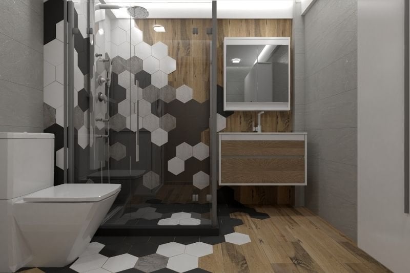 Minimalist Banyo Dekoru
