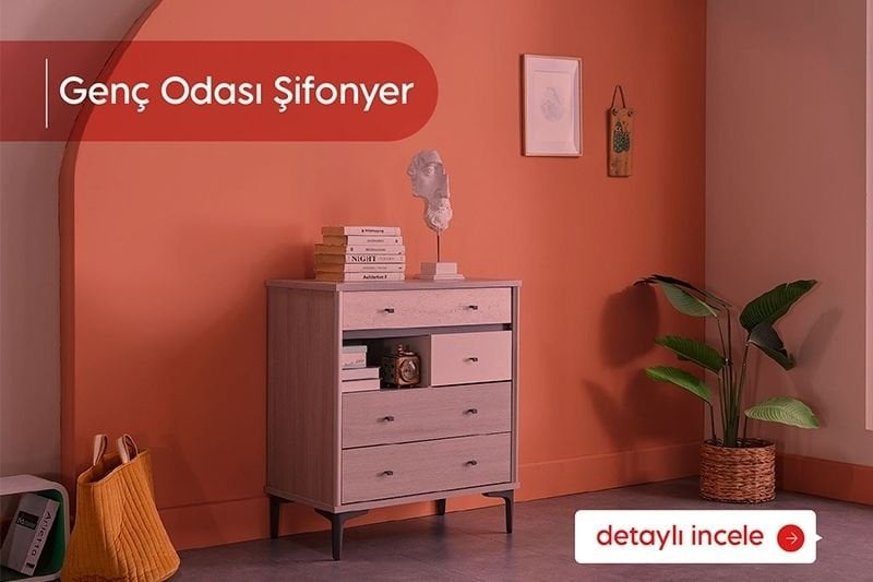 genç odası şifonyer