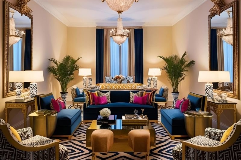 Hollywood Regency Mobilya Tasarımı