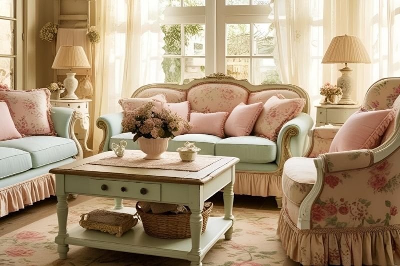 Shabby Chic Mobilya Tasarımı
