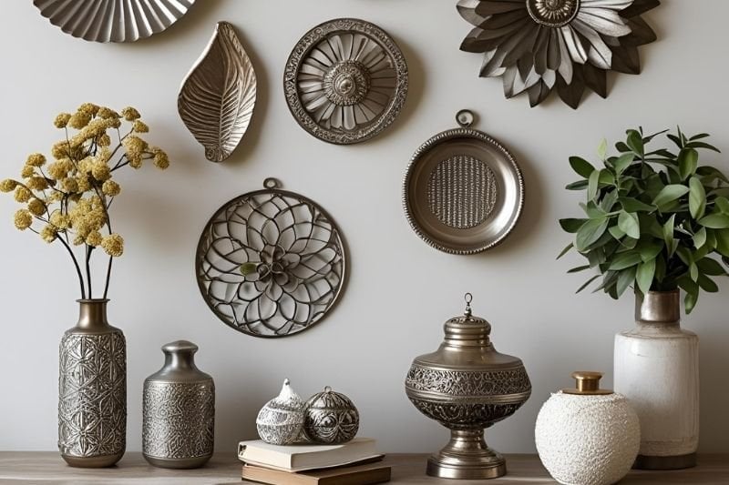 metal eşya dekorasyonu