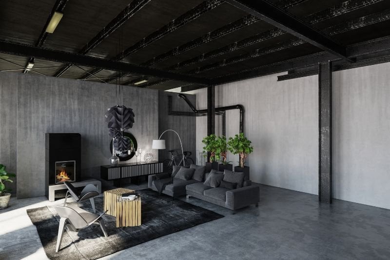 loft tarzı dekorasyon