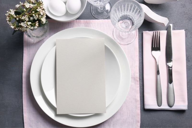 Yemek Masası Düzeni Hazırlamak