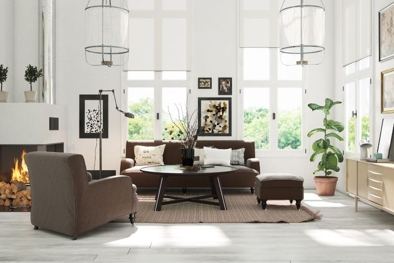 klasik modern dekorasyon