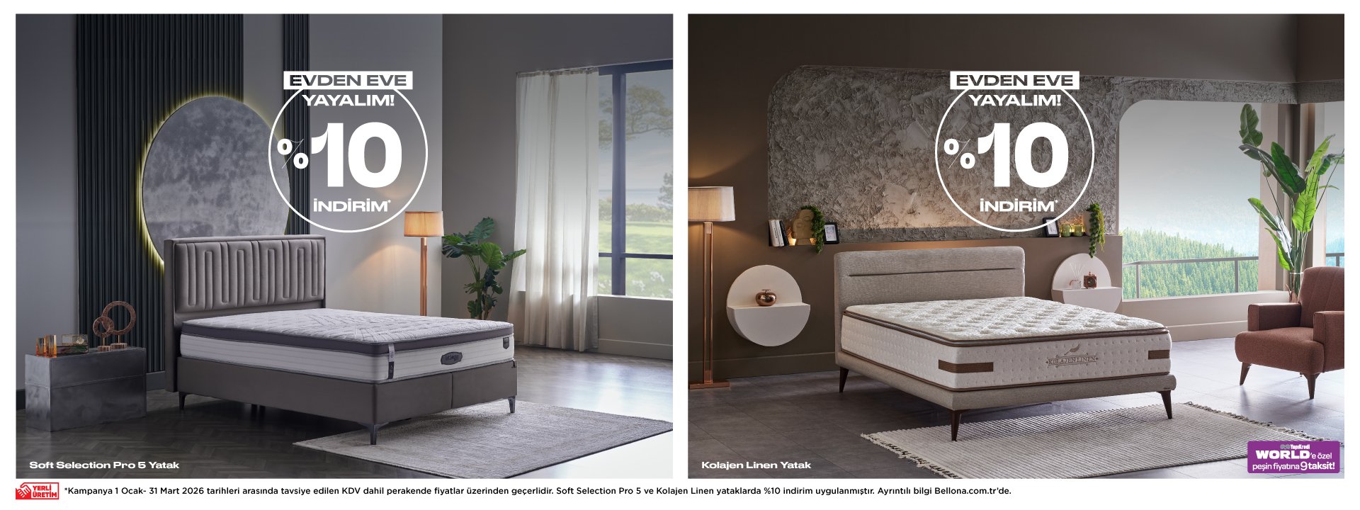 Yatak Kampanya Banner