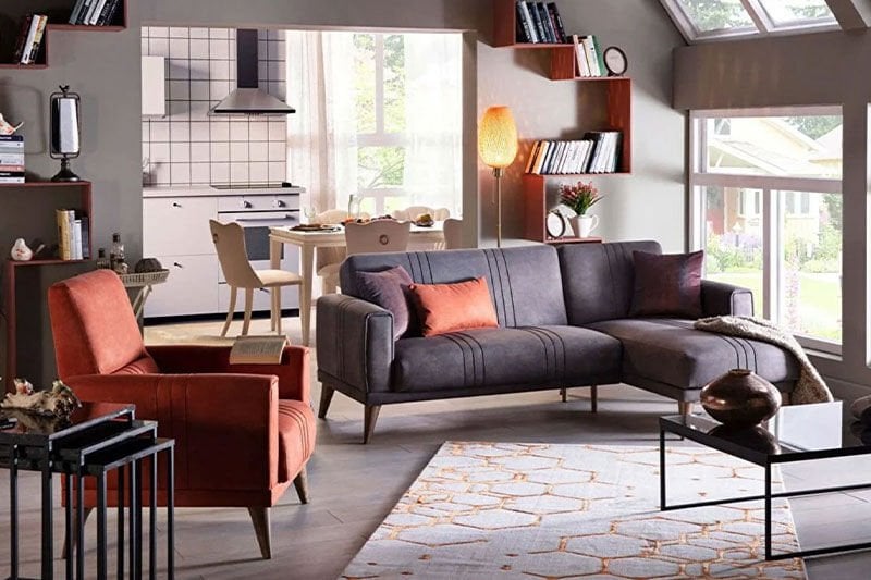 Sade, Minimal ve Modern: 1+1 Ev Dekorasyonu
