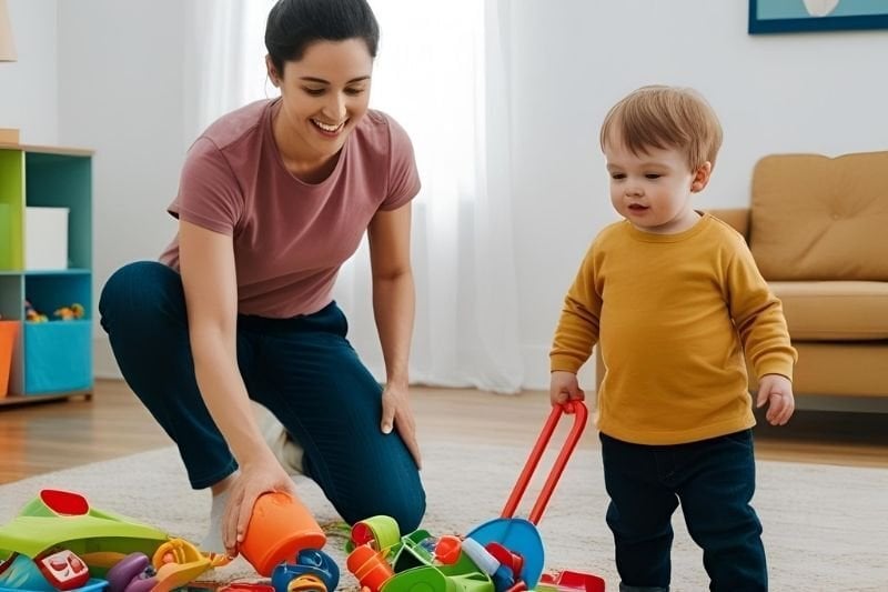Oyuncakları Çocuklarla Birlikte Düzenlemenin Eğlenceli Yolları