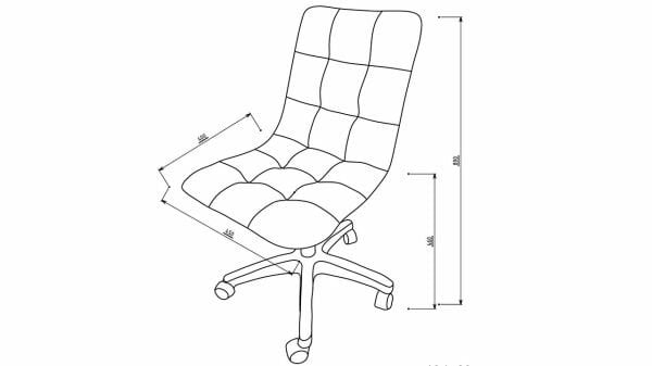 Fly Genç Odası Sandalyesi Kırmızı