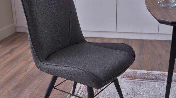 Kolin S Sandalye 2 li - Antrasit