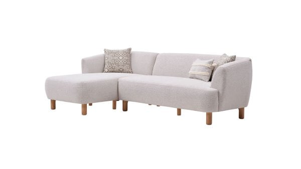 Bonita Köşe Sağ Koltuk - Beyaz