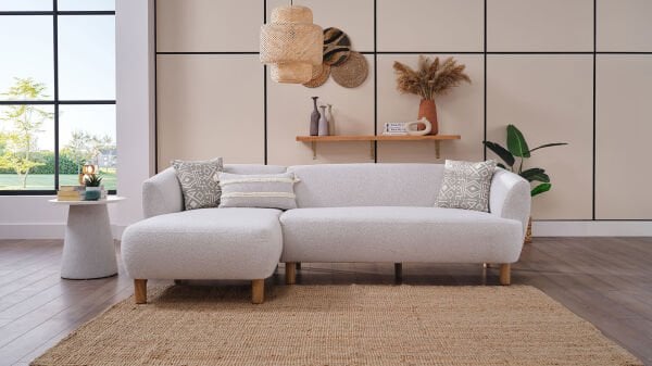 Bonita Köşe Sağ Koltuk - Beyaz