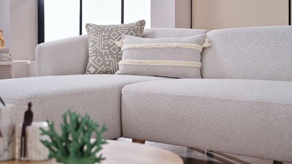 Bonita Köşe Koltuk - Beyaz