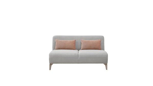 Orleon İkili Kolsuz - Vizon - Meşe Renk Ayak