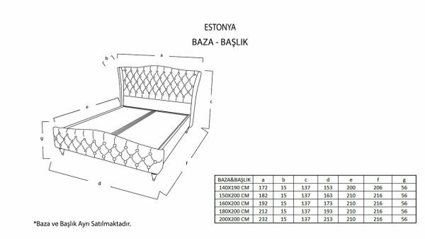 Estonya Baza Ceviz Ayak