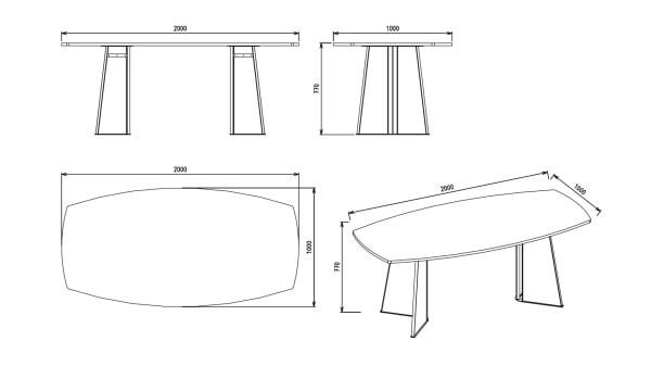Montella Yemek Masası