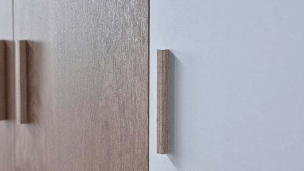 Carlo 3 Kapaklı Gardırop - Meşe