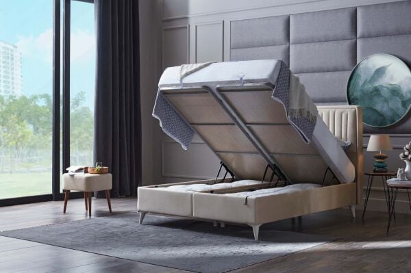 Petra Plus Baza 180X200 - Krem