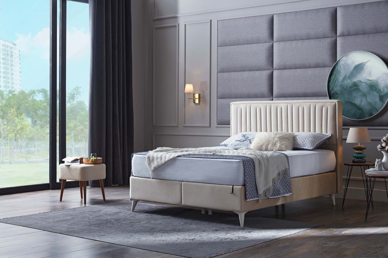 Petra Plus Baza 120X200 - Krem