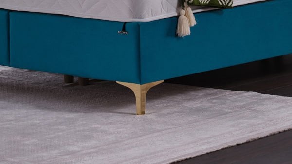 Petra Plus Tek Kişilik Baza Ayak&Aksesuar Paketi 4'lü (090 Ve 100 Cm Ölçüler İçin Uygundur)