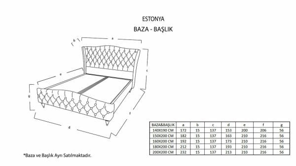 Estonya Baza - Bordo