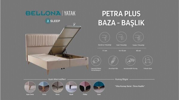 Petra Plus Baza 100X200 - Vizon