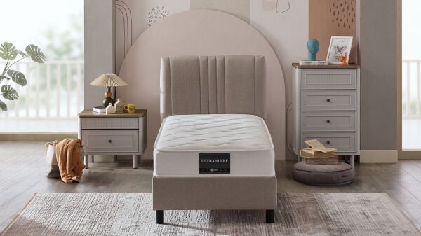Ultra Sleep Baza Başlık Yatak Seti 90x190