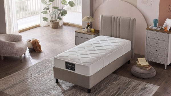 Ultra Sleep Baza Başlık Yatak Seti 90x190