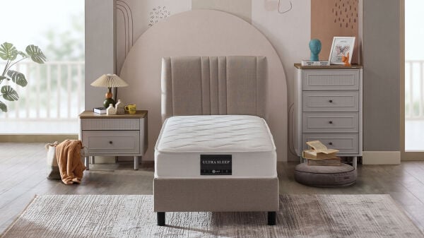 Ultra Sleep Baza Başlık Yatak Seti 100x200