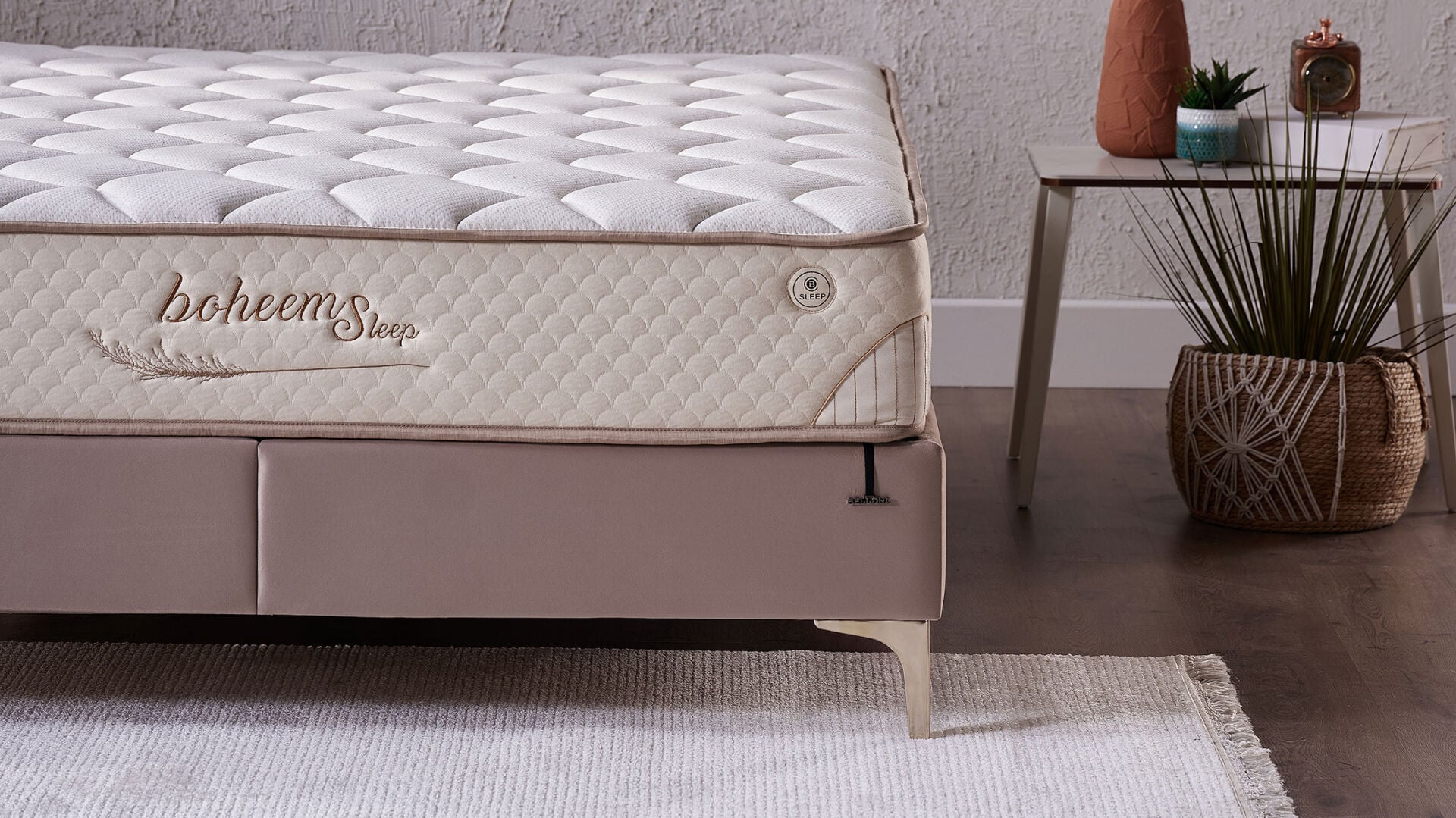 Petra Plus 120 Cm Ölçü İçin Baza Ayak Paketi Gold