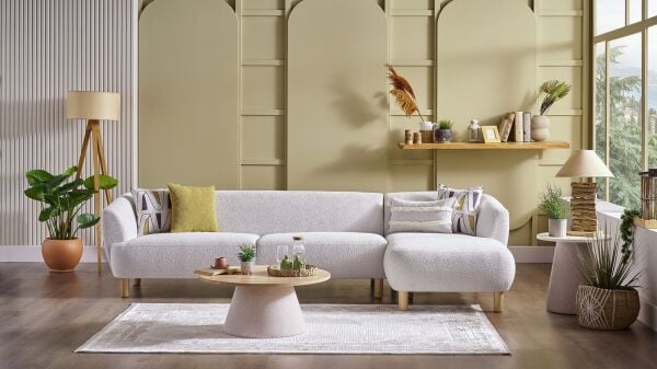 Bonita Köşe Koltuk XL - Beyaz