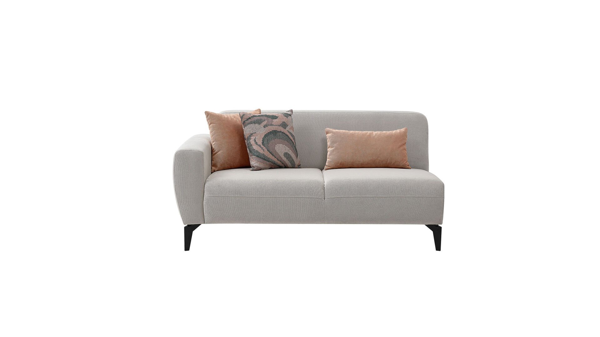 Orleon İkili Sağ - Vizon - Siyah Renk Ayak