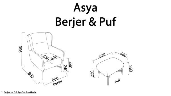 Asya Puf - Hardal