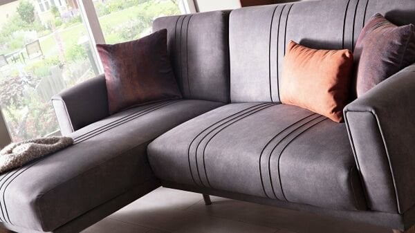 Ruby Uzanmalı Köşe Sağ Koltuk Gri