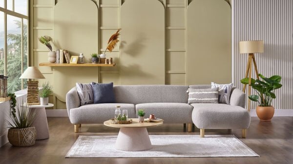 Bonita Köşe Koltuk XL - Vizon