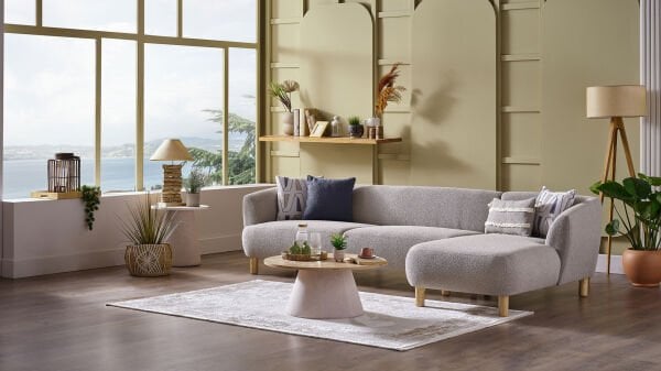 Bonita Köşe Koltuk XL - Vizon