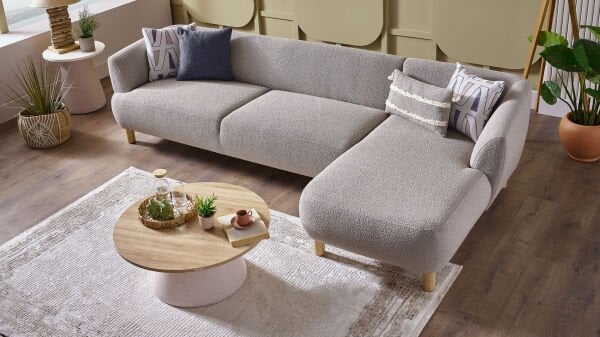 Bonita Köşe Koltuk XL - Vizon