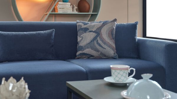 Orleon Köşe Koltuk - Lacivert