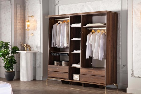 Montego 5 Kapaklı Gardırop