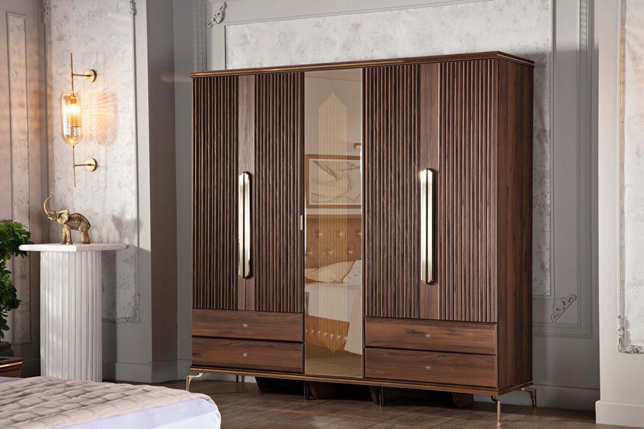 Montego 5 Kapaklı Gardırop